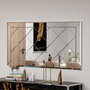 Hanah Home Espejo Argyle Pauli - Blanco